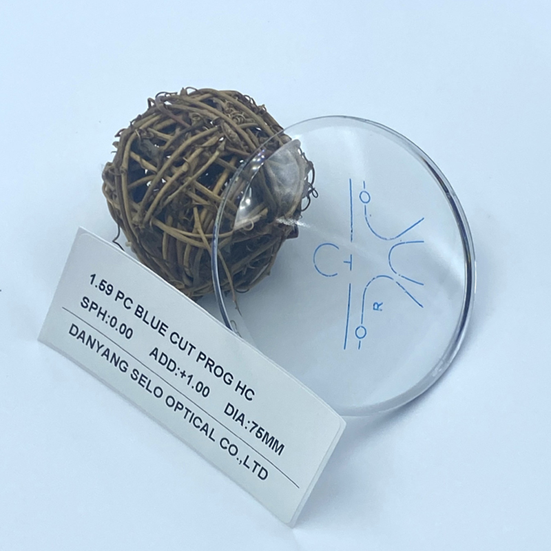 1,59 Blue Block PC Progressive Lens HMC/SHMC