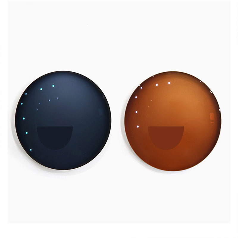 1,56 bifokal fotokromisk flat topplinse HMC/SHMC