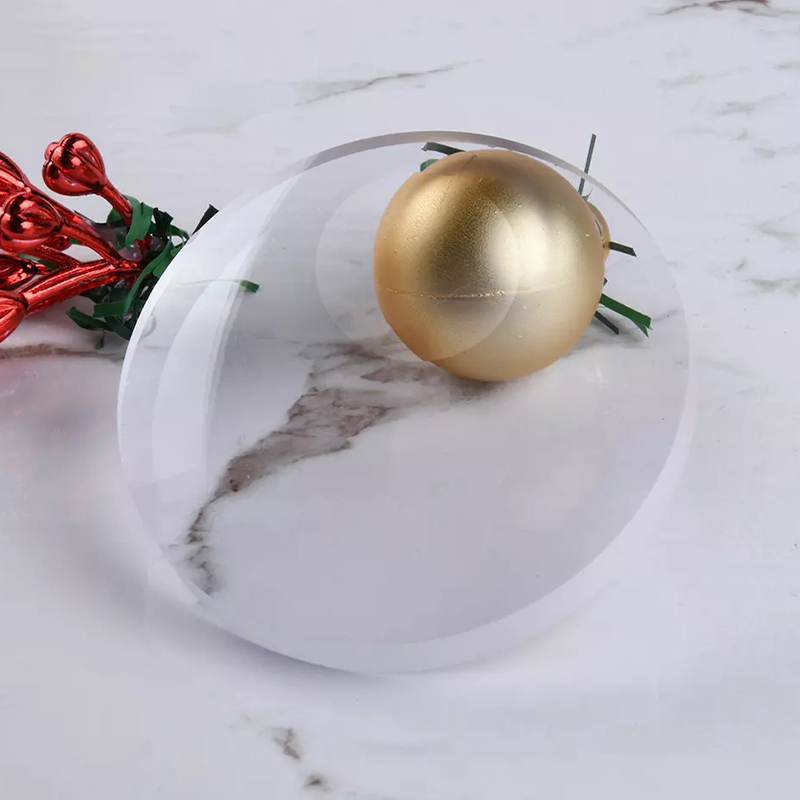 1,56 halvferdig bifokal linse med rund topp